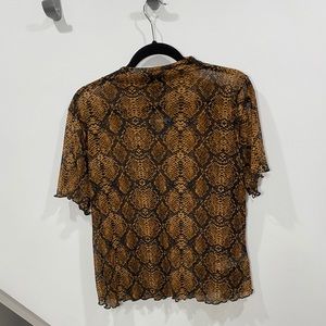 NWT Forever 21 Mesh Top